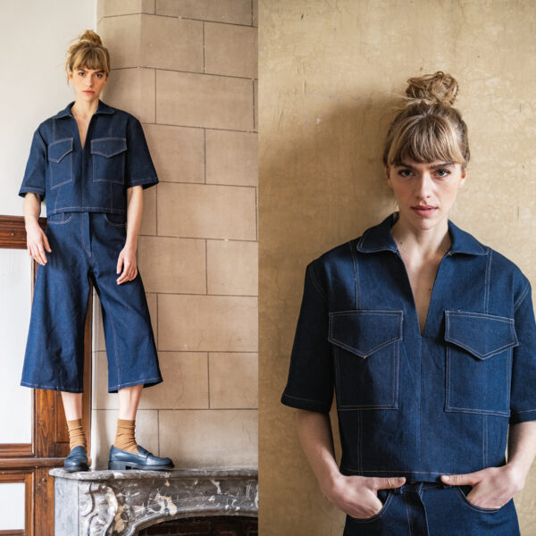 Recycled Japanese RAW Denim -Fibre Mood – Bild 5